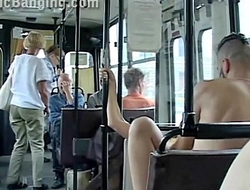 Insane extreme PUBLIC sex in a bus