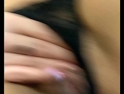 mexican slut fingers her juicy pussy with me then gets bent over &_ fucked